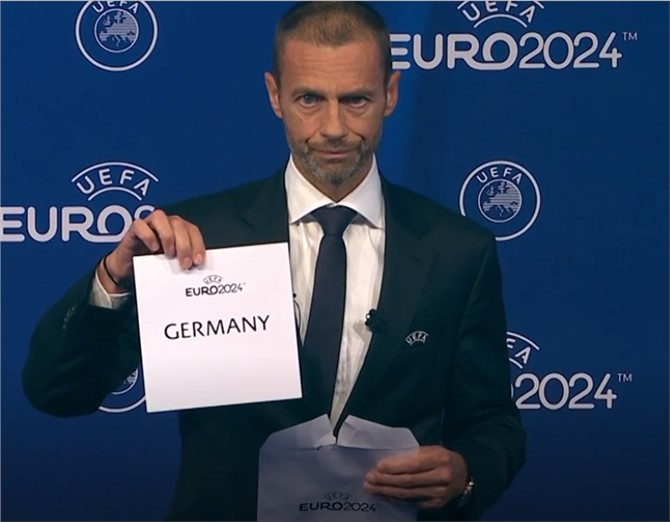 UEFA EURO 2024 Almanya'da Yapılacak