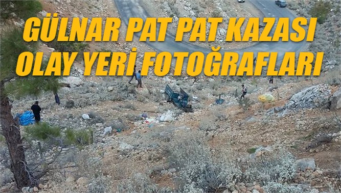 Gülnar Gezede Pat Pat Kazası, Fotoğrafları