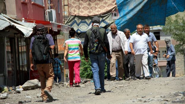 Silvan'da ki Çatışma İzleri Yasak Kalktıktan Sonra Ortaya Çıkt