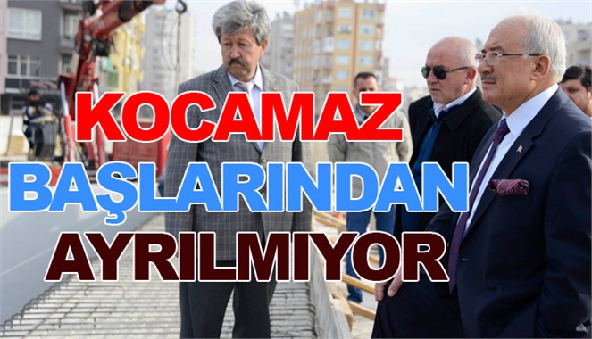 Başkan Kocamaz, Bat-Çık İnşaatından Ayrılmıyor