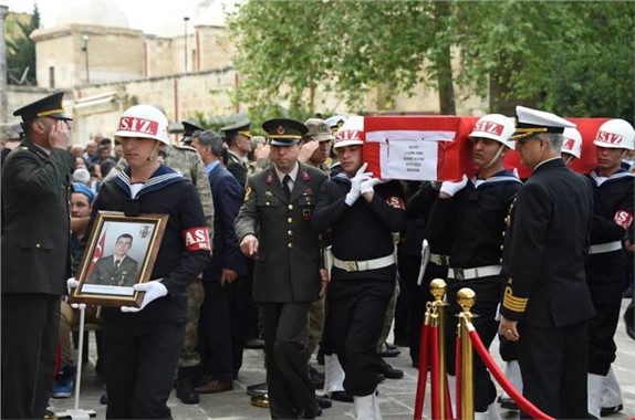 Şehit Jandarma Onbaşı Sabri Acem Tarsus'ta Defnedildi