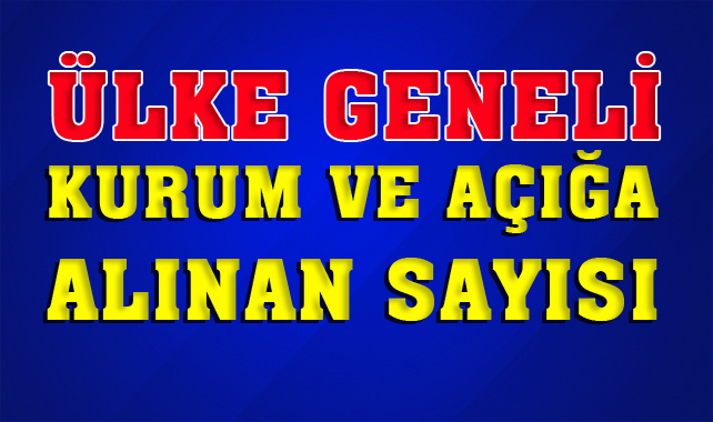 Türkiye Geneli Kamuda Açığa Alınanların Sayısı: Kaç Personel Açığa Alındı