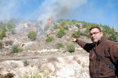 Silifke'de Yangın