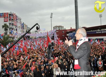 Kemal Kılıçdaroğlu Mersin Mitingi