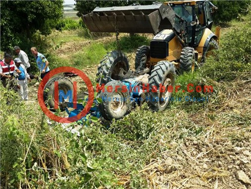 Devrilen Traktörün Altında Kalan Şahıs Hayatını Kaybetti