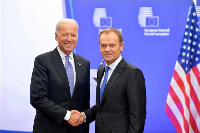 ABD Başkan Yardımcısı Joe Biden Brüksel'de