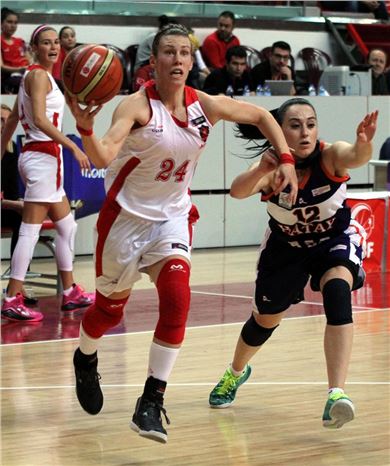 AGÜ Spor-Hatay Büyükşehir Belediyespor basketbol maçı