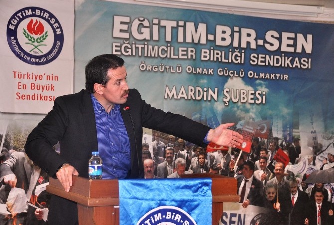 Eğitim-Bir-Sen Genel Başkanı Yalçın'dan Teşekkür Ziyareti