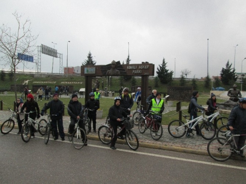 Pedallar Çanakkale Şehitleri İçin