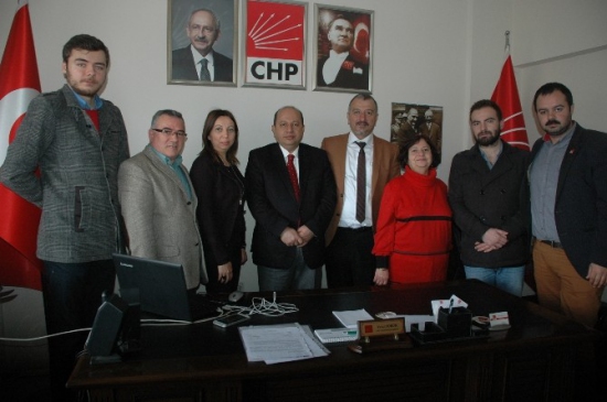 CHP Eskişehir Milletvekili Aday Adayı Prof. Dr. Aras CHP Tepebaşı İlçe Başkanlığını Ziyaret Etti