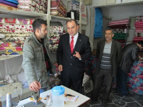 Aydın Aday Adayı Doç. Dr. Mustafa Oğurlu Koçarlı'da Ziyaretlerde Bulundu