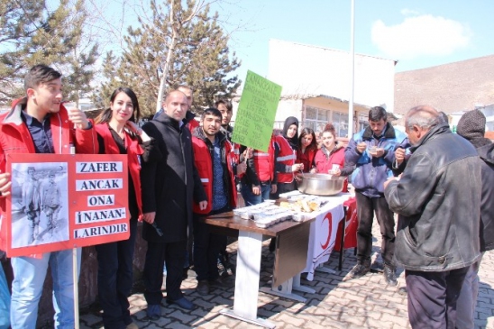 Çıldır Kızılay'dan Çanakkale Ruhu