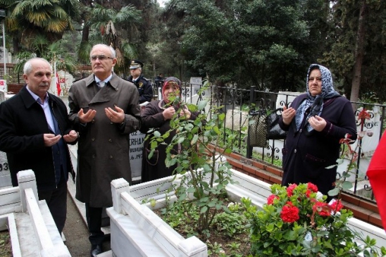 Samsun'da Şehitler Dualarla Anıldı