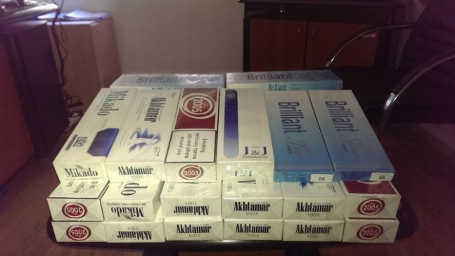 Suriyelinin Valizinde 420 Paket Kaçak Sigara