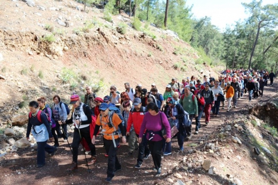 Büyükşehir'den Doğa Yürüyüşleri Devam Ediyor