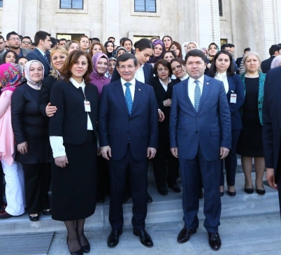 Bartın Kadın Kolları Teşkilatı Başbakan Davutoğlu İle Buluştu