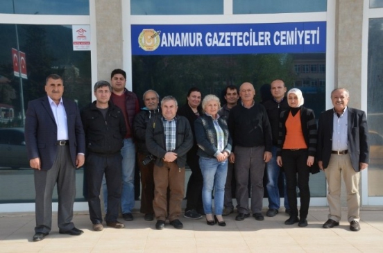 Anamur Gazeteciler Cemiyeti Başkanı Zümrüt Cömertler Oldu