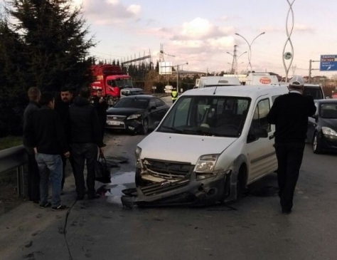 Sakarya'da Trafik Kazası 1 Yaralı