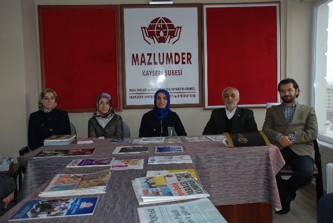 Hatice Kurt Başkan Çolakbayrakdar'ı Ve Mazlumder'i Ziyaret Etti