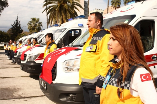 Adana'da Ambulans Sayısı 164'e Çıktı