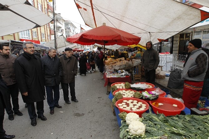 Başkan Köşker'den Pazar Turu