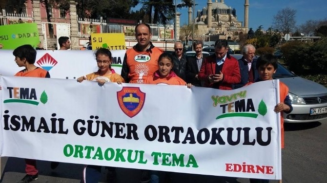 TEMA Vakfı Edirne'de Ormanlara Ve Suya Dikkat Çekti