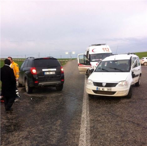 Diyarbakır'da Trafik Kazası 8 Yaralı