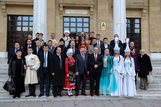 Türk Dünyası Gazi'de Buluştu