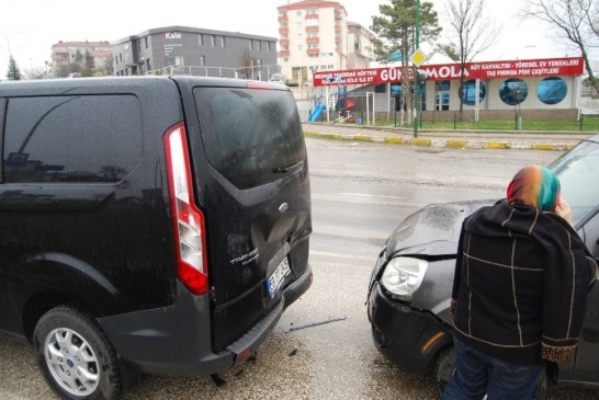 Tekirdağ'da Trafik Kazası 1 Yaralı