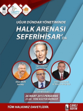 Halk Arenası Seferihisar'dan İzleyiciyle Buluşacak