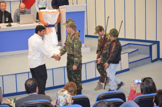 Mtosb Meslek Lisesi Öğrencileri Çanakkale Ruhunu Canlandırdı