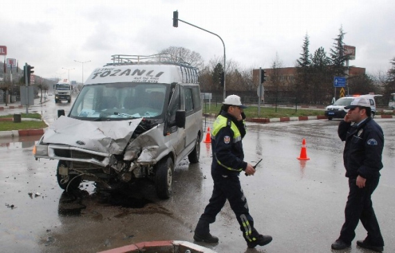 Tokat'ta Trafik Kazası 1 Yaralı