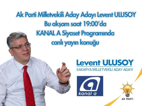 Ulusoy Kanal A'ya Konuk Olacak