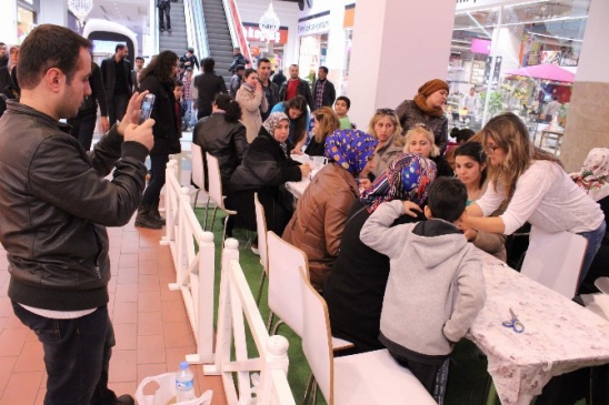 Forum Gaziantep'te Kadınlar Mis Kokulu Taşlar Yaptı