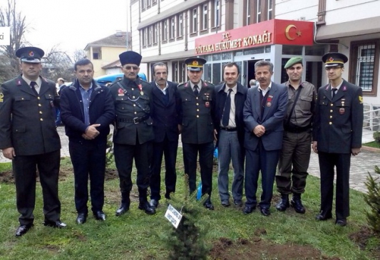 Şehitlerin İsimleri Fidanlarla Yaşatılacak