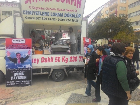 Milletvekili Özdağ Yazıcıoğlu İçin Lokma Döktürdü