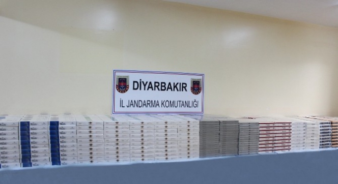 Diyarbakır'da 19 Bin 876 Paket Kaçak Sigara Ele Geçirildi