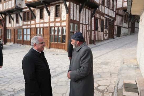 Vali Tuna Sivrihisar İlçesinde Restorasyon Çalışmalarını İnceledi