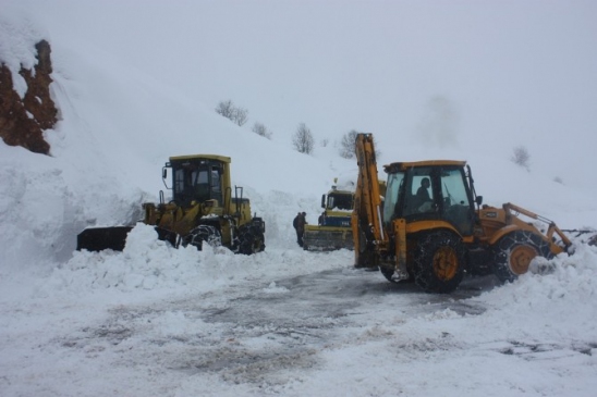 Tunceli'de 44 Köy Yolu Ulaşıma Kapalı Bulunuyor