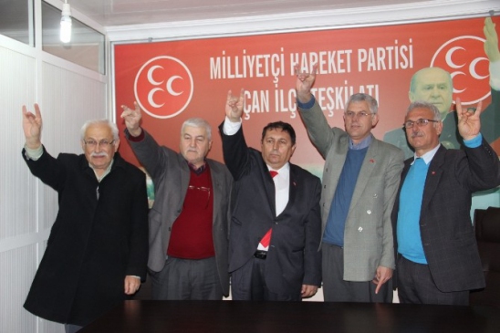 MHP Milletvekili Aday Adayı Karayel Çan İlçe Teşkilatını Ziyaret Etti