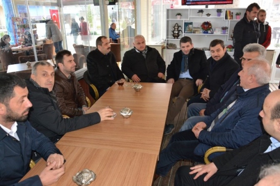 AK Parti Trabzon Milletvekili Aday Adayı Muhammet Balta Çarşıbaşı'nda Bakan Gibi Karşılandı