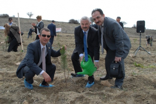 Burdur'a 5 Bin Fidanla Bereket Ormanı