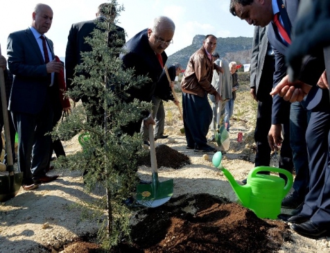 ‘Mersinli Çanakkale Şehitleri' İçin Hatıra Ormanı Oluşturuldu