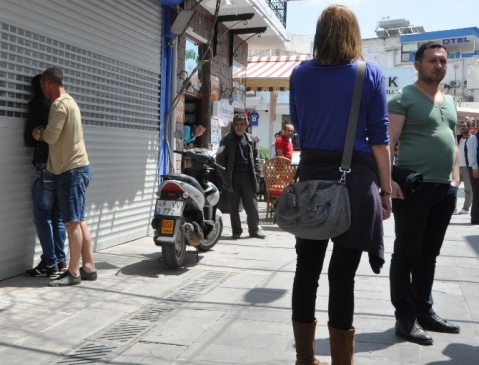 Bodrum'da Tacizciyi Çarşı Esnafı Yakaladı