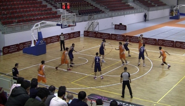 Üniversitelerarası 1. Lig Erkek Basketbol Grup Müsabakaları Neü Ev Sahipliğinde Oynandı