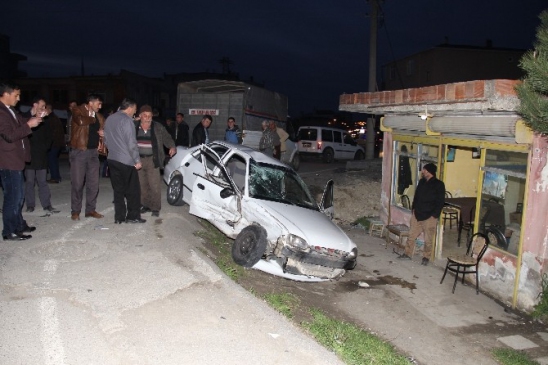 Samsun'da Trafik Kazası 6 Yaralı