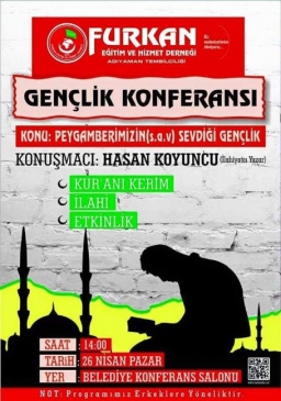 Furkan-Der'den Gençlik Konferansı