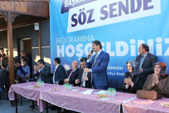 “Başkan Mahallende Söz Sende”Nin Yeni Adresi Köprübaşı Mahallesi Oldu