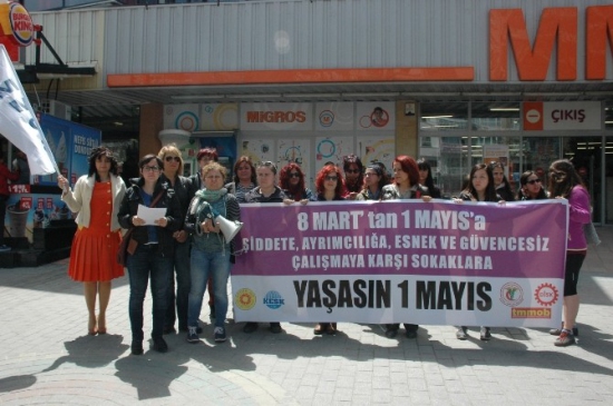 Kadınlardan 1 MAYıs Çağrısı