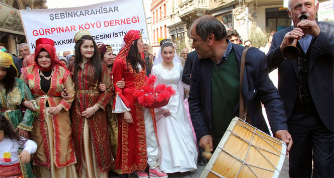 Giresun kardeşlik için yürüdü!